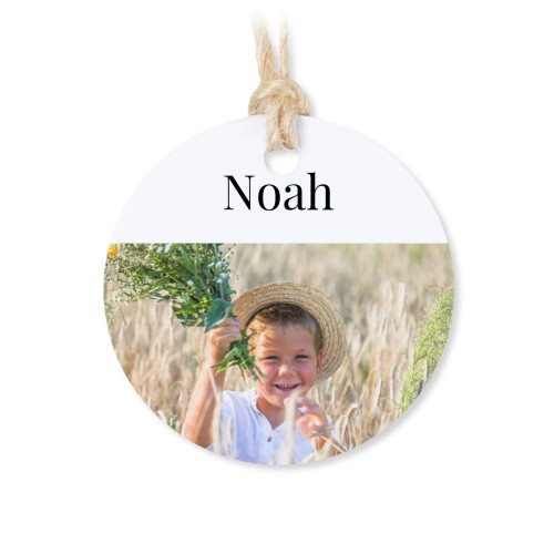 Small cotton bags with Round Label - set of 12