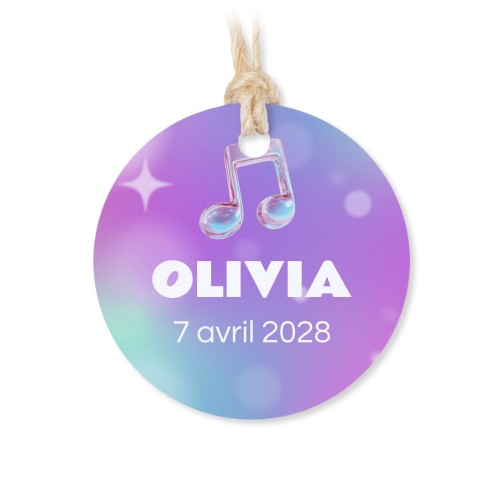 Holographic Music Notes Holographic Music Notes