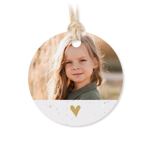 Neutral Terrazzo Heart