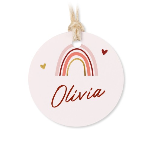 Small cotton bags with Round Label - set of 12