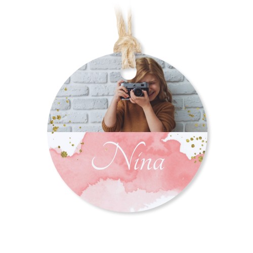 Watercolor Golden Circle