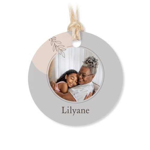 Sachets en coton avec étiquette ronde (lot de 12)