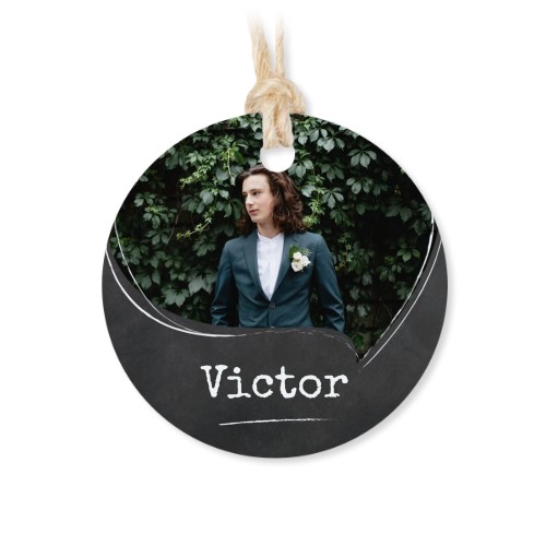 Sachets en coton avec étiquette ronde (lot de 12)