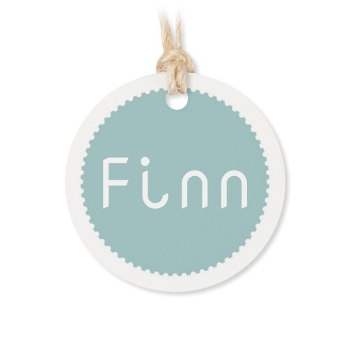 Pienet kangaspussit pyöreällä etiketillä - 12 kpl Pienet kangaspussit pyöreällä etiketillä - 12 kpl