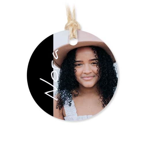 Sachets en coton avec étiquette ronde (lot de 12)