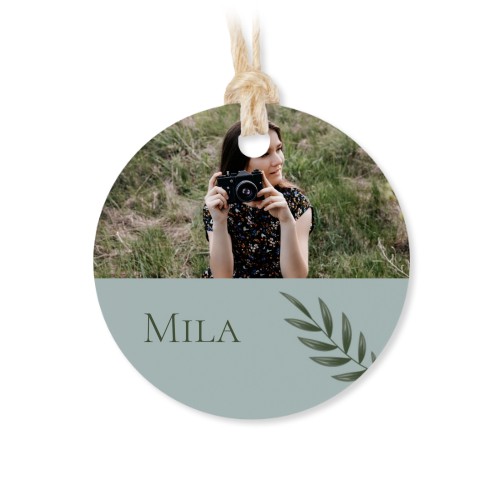 Kleine Baumwollbeutel mit rundem Etikett – 12er-Set