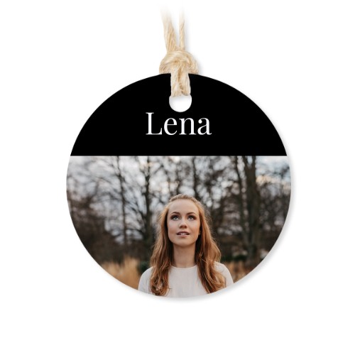 Små tygpåsar med rund etikett - 12 st