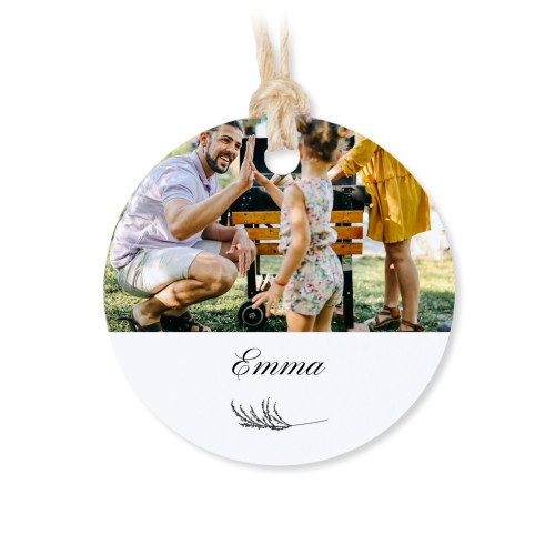 Small cotton bags with Round Label - set of 12