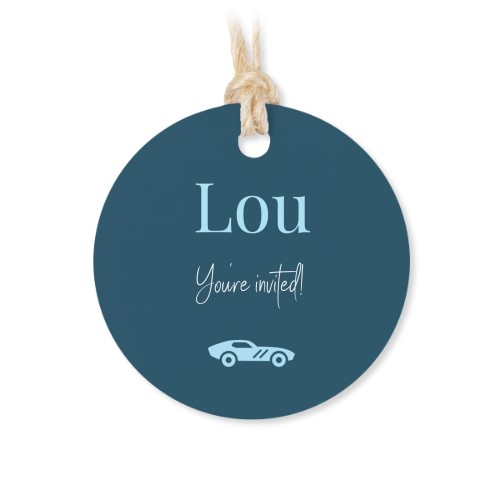 Small cotton bags with Round Label - set of 12 Small cotton bags with Round Label - set of 12