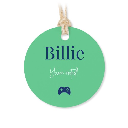 Small cotton bags with Round Label - set of 12 Small cotton bags with Round Label - set of 12