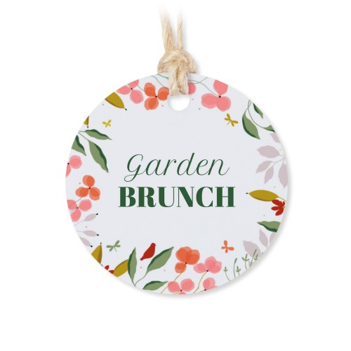 SmÄ tygpÄsar med rund etikett - 12 st SmÄ tygpÄsar med rund etikett - 12 st