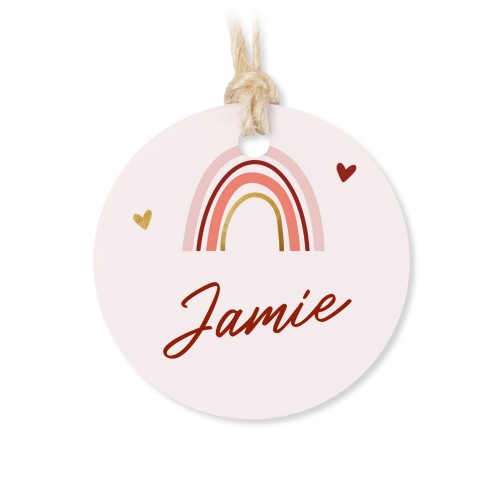 Small cotton bags with Round Label - set of 12 Small cotton bags with Round Label - set of 12