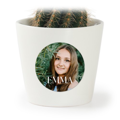 Blomkruka med klistermärke - set med 12 st