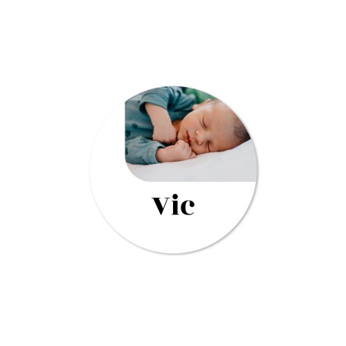 Foto Sticker Rund (24er Set)
