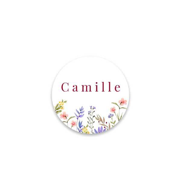 Foto Sticker Rund (24er Set)