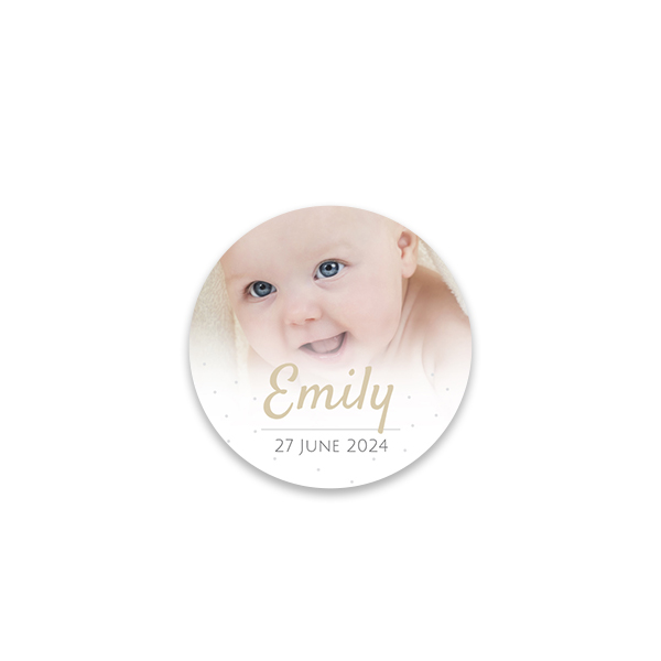 Foto Sticker Rund (12er Set)