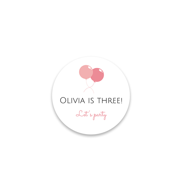 Gift Stickers Round (set of 12)