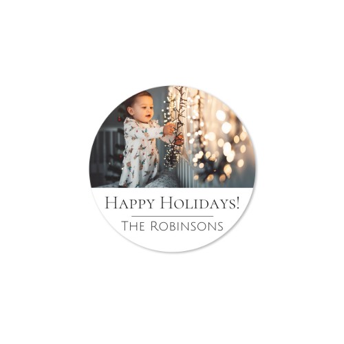 Gift Stickers Round (set of 12)