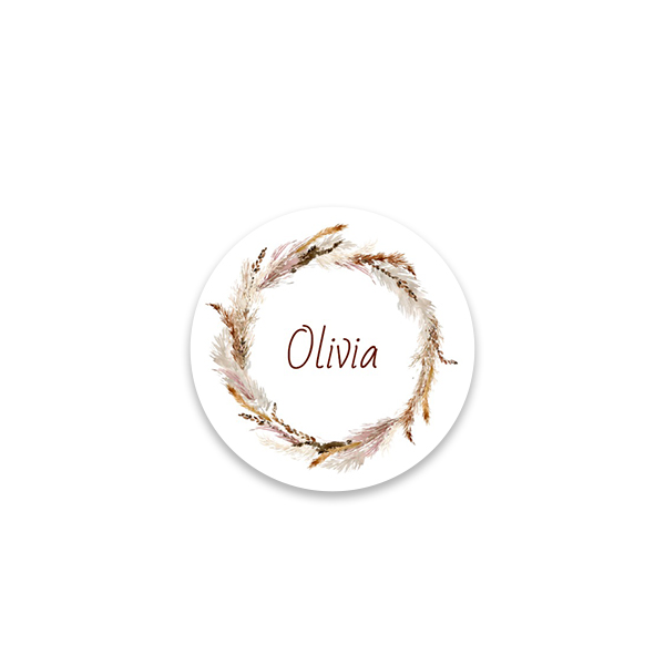 Gift Stickers Round (set of 12)