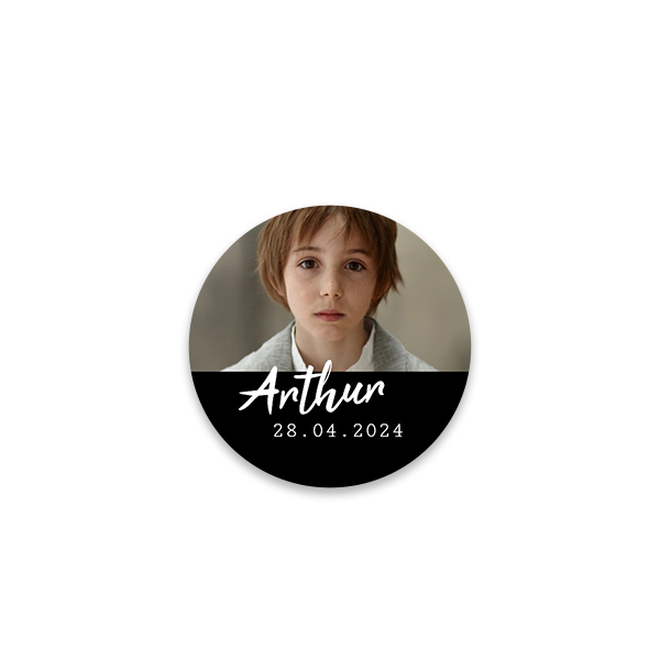Foto Sticker Rund (12er Set)