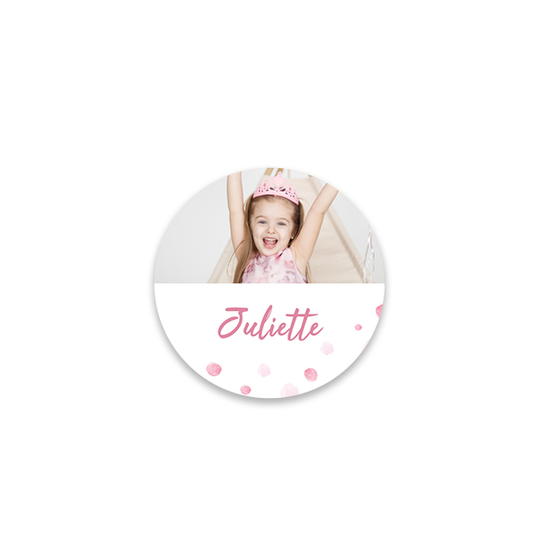 Foto Sticker Rund (12er Set)