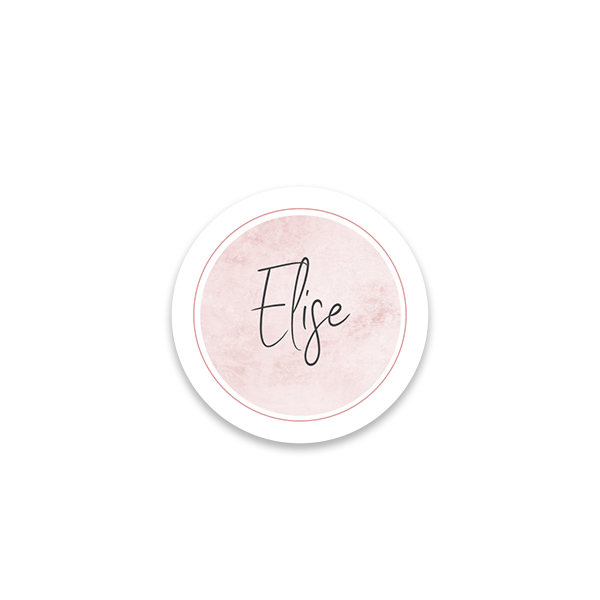 Gift Stickers Round (set of 12)