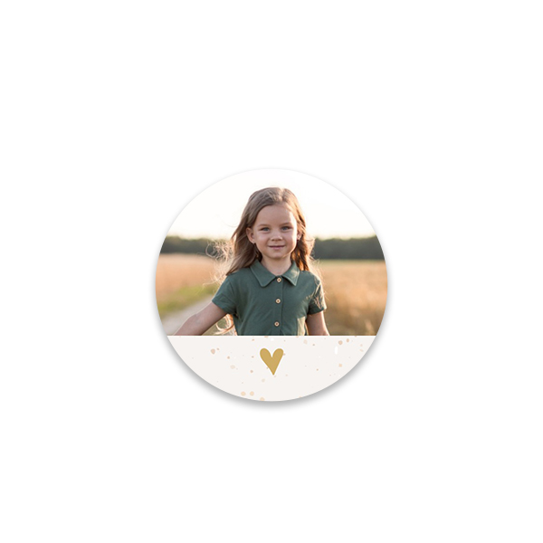 Stickers voor bedankjes rond (set van 12) Stickers voor bedankjes rond (set van 12)