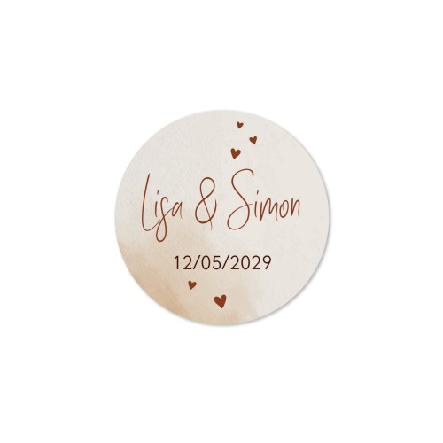 Gift Stickers Round (set of 12)