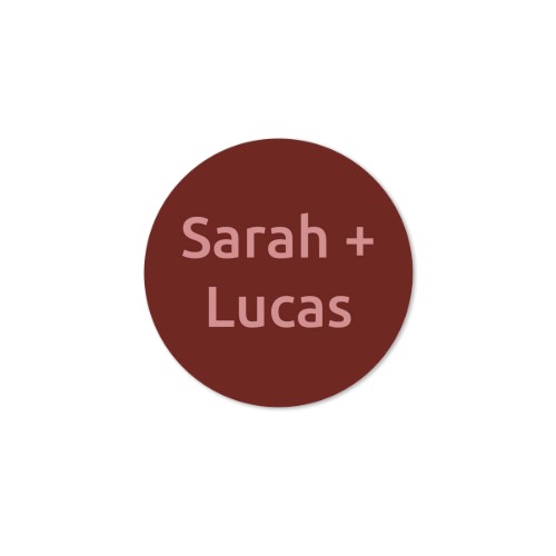 Gift Stickers Round (set of 12)