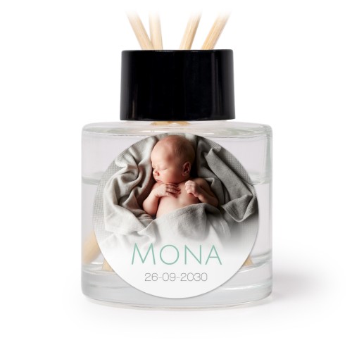 House Perfume Diffuser Black Round - set of 12