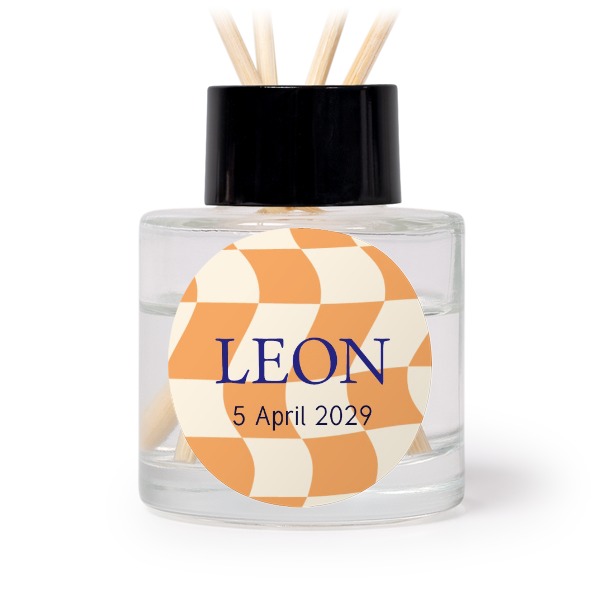Huisparfum diffuser zwart rond - Set van 12 Huisparfum diffuser zwart rond - Set van 12