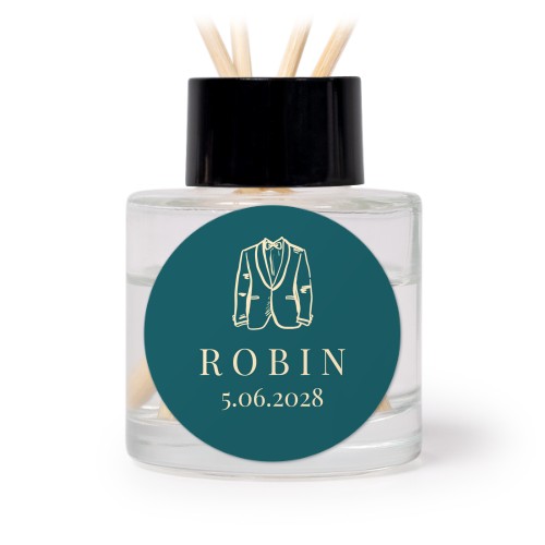 Diffuseur de parfum de maison Noir Rond (lot de 12)