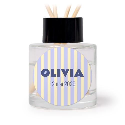 Diffuseur de parfum de maison Noir Rond (lot de 12)