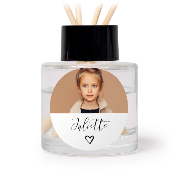 Diffuseur de parfum de maison Noir Rond (lot de 12)