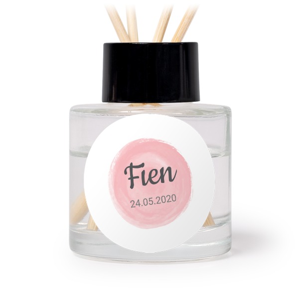 House Perfume Diffuser Black Round - set of 12