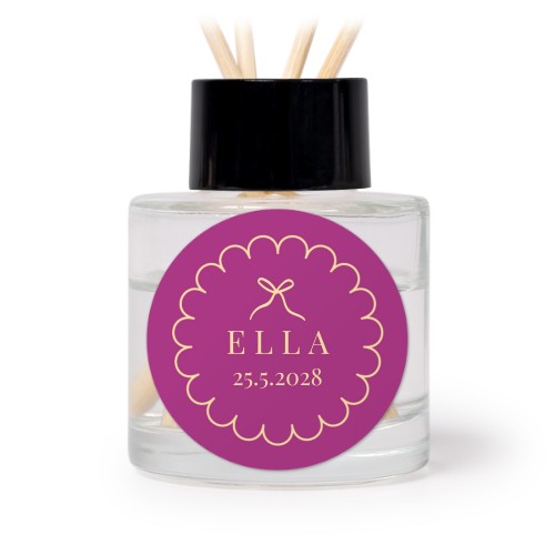 Classy Scallop Bow - Text Only