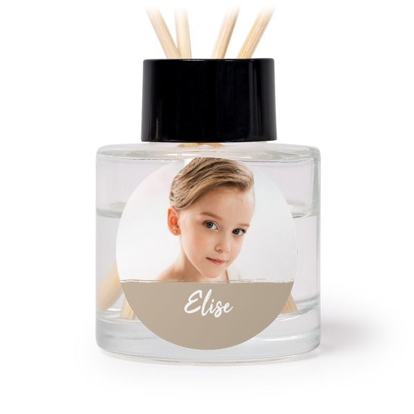 Huisparfum diffuser zwart rond - Set van 12 Huisparfum diffuser zwart rond - Set van 12