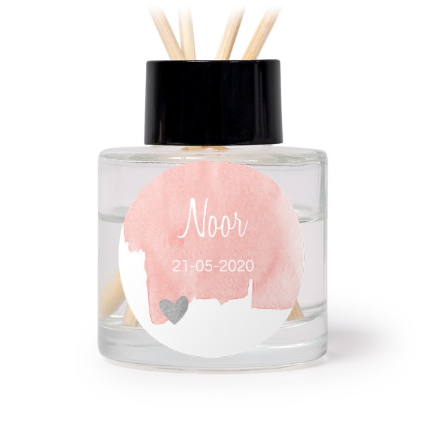 Diffuser med doftpinnar Svart Rund - 12 st Diffuser med doftpinnar Svart Rund - 12 st