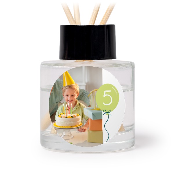 Diffuseur de parfum de maison Noir Rond (lot de 12)