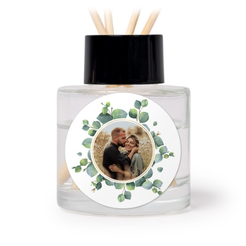 House Perfume Diffuser Black Round - set of 12