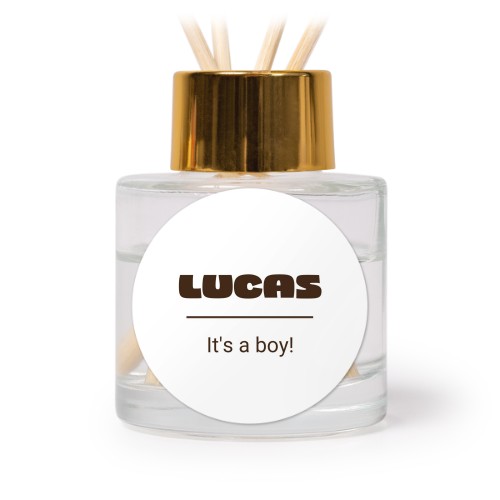 Geurstokjes goud rond (set van 12)