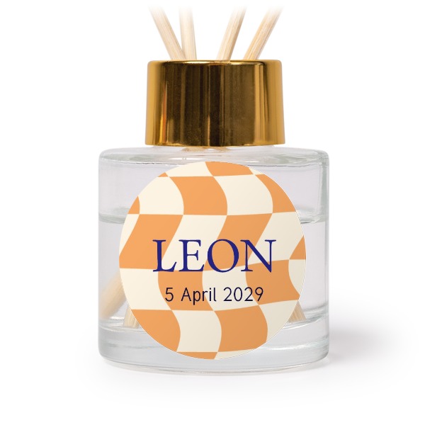 Diffuseur de parfum de maison Doré Rond (lot de 12)