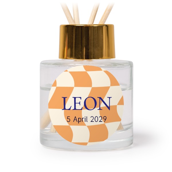 Huisparfum diffuser goud rond (set van 12) Huisparfum diffuser goud rond (set van 12)