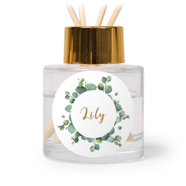 House Perfume Diffuser Gold Round - set of 12