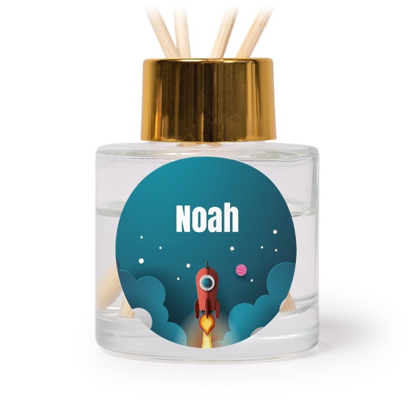 House Perfume Diffuser Gold Round - set of 12