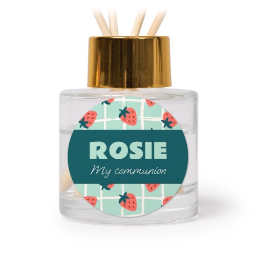 House Perfume Diffuser Gold Round - set of 12