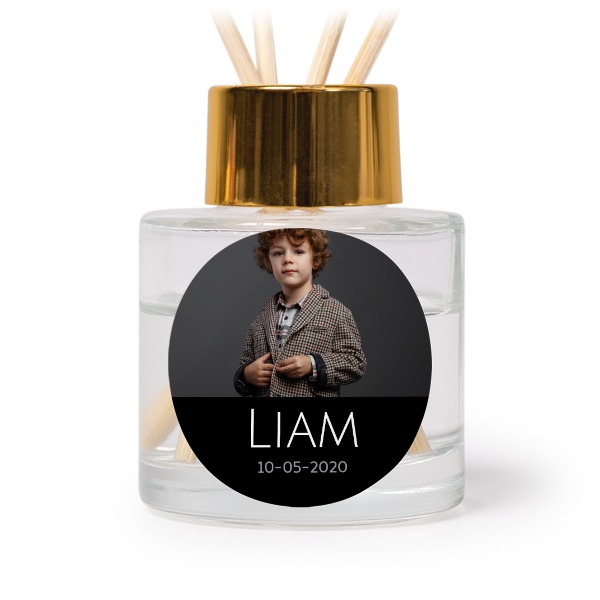Diffuseur de parfum de maison Doré Rond (lot de 12)