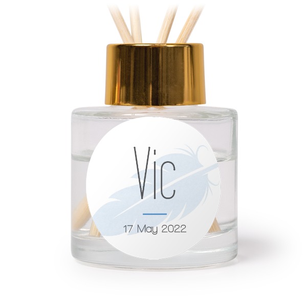 Diffuseur de parfum de maison Doré Rond (lot de 12)