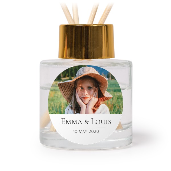 Diffuseur de parfum de maison Doré Rond (lot de 12)