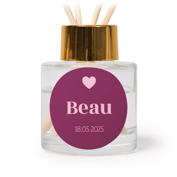 Diffuseur de parfum de maison Doré Rond (lot de 12)